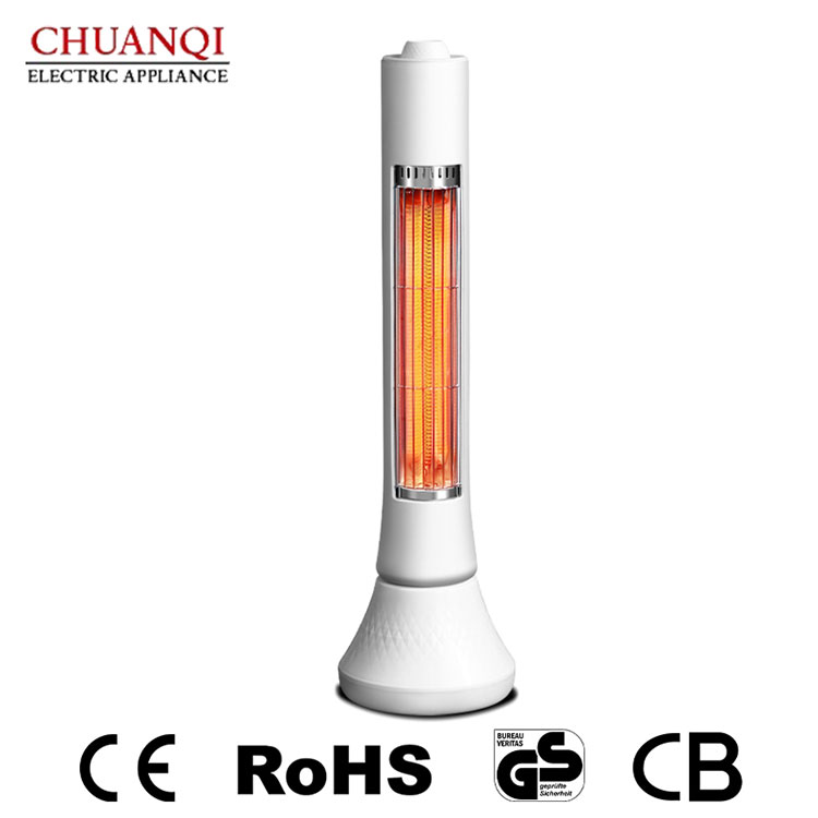 400瓦1管碳素管左右摇头取暖器